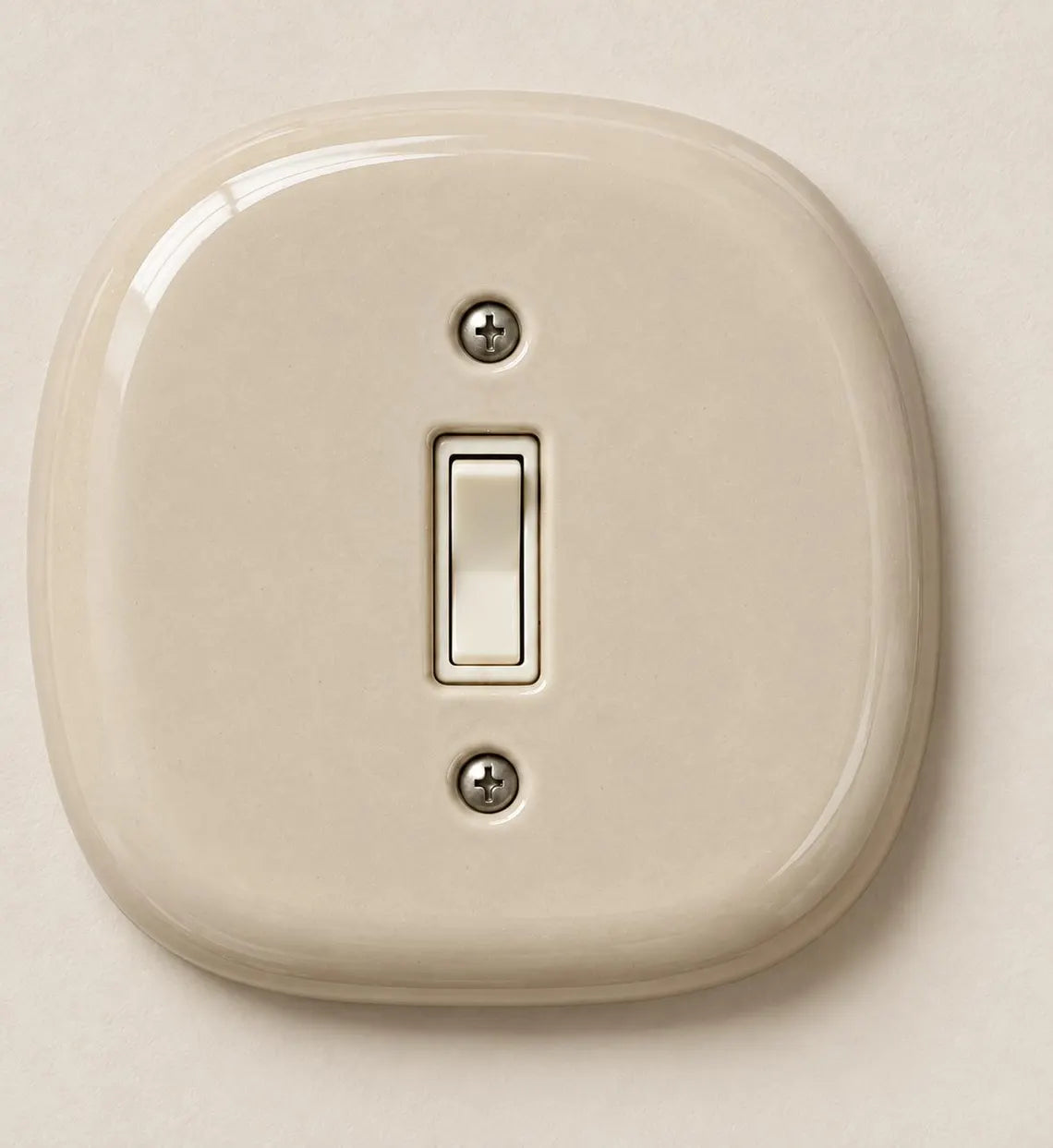 Ceramic Outlet Cover & Light Switch Plate, Organic Wall Plate, Handmade Toggle Switch Cover, Colorful Ceramic Electrical Cover