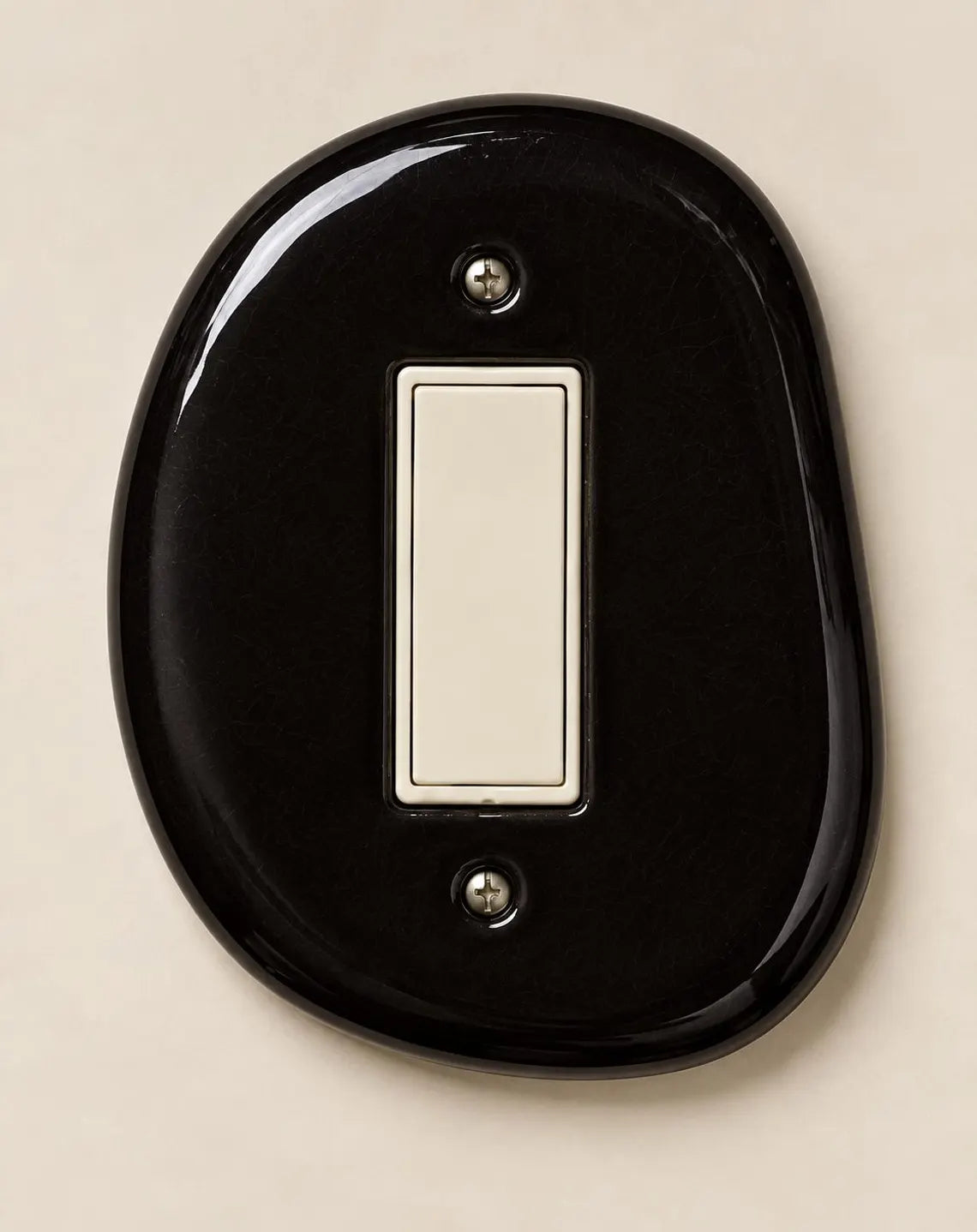 Ceramic Outlet Cover & Light Switch Plate, Organic Wall Plate, Handmade Toggle Switch Cover, Colorful Ceramic Electrical Cover
